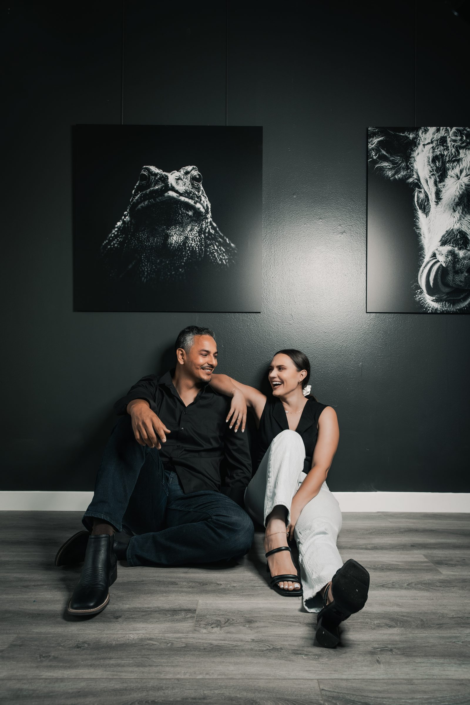 Editorial couple portrait San Diego